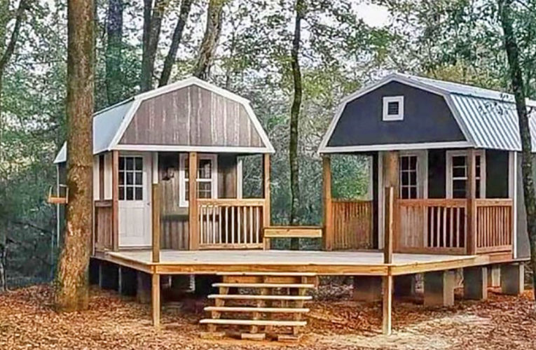 The ‘We-Shed’ Is a Dual Shed For Him and Her In Round Rock